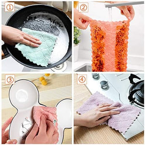 Microfiber Cleaning Cloth, Kitchen Towels