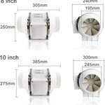 WhisperFlow 220V Inline Exhaust Fan