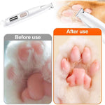 Electric Pet Paw Trimmer with LED Light