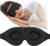 3D Sleep Mask for Side Sleeper, 100% Light Blocking Sleeping Eye Mask