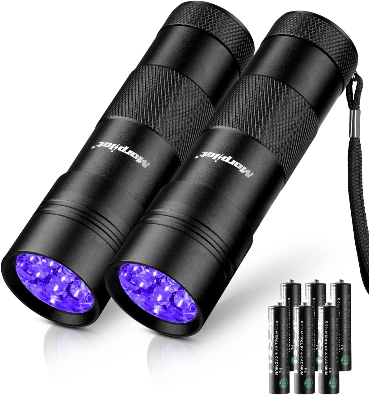 Blacklight Flashlights uv Flashlight,12 LED