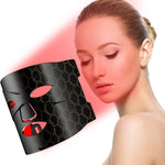 Red Light Therapy for Face, 3 Modes Portable Led Face Mask Light Therapy