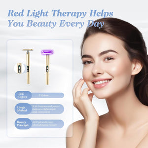 Face-Massager, Red Light Therapy for Face