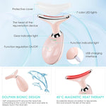 Facial Massager for Face and Neck, Red-Light-Therapy-for-Face and Neck