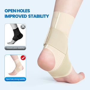 Ankle Brace, Adjustable Breathable Compression Ankle Support