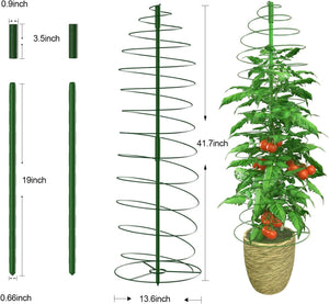 2 Pack Tomato Cage for Garden Plant Support