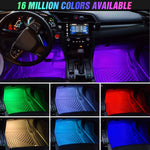 4PCS USB Interior Car Lights 48 LEDs