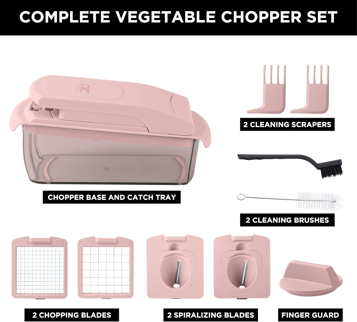 Cook with Color Vegetable Chopper - Pro Onion Chopper