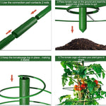 2 Pack Tomato Cage for Garden Plant Support