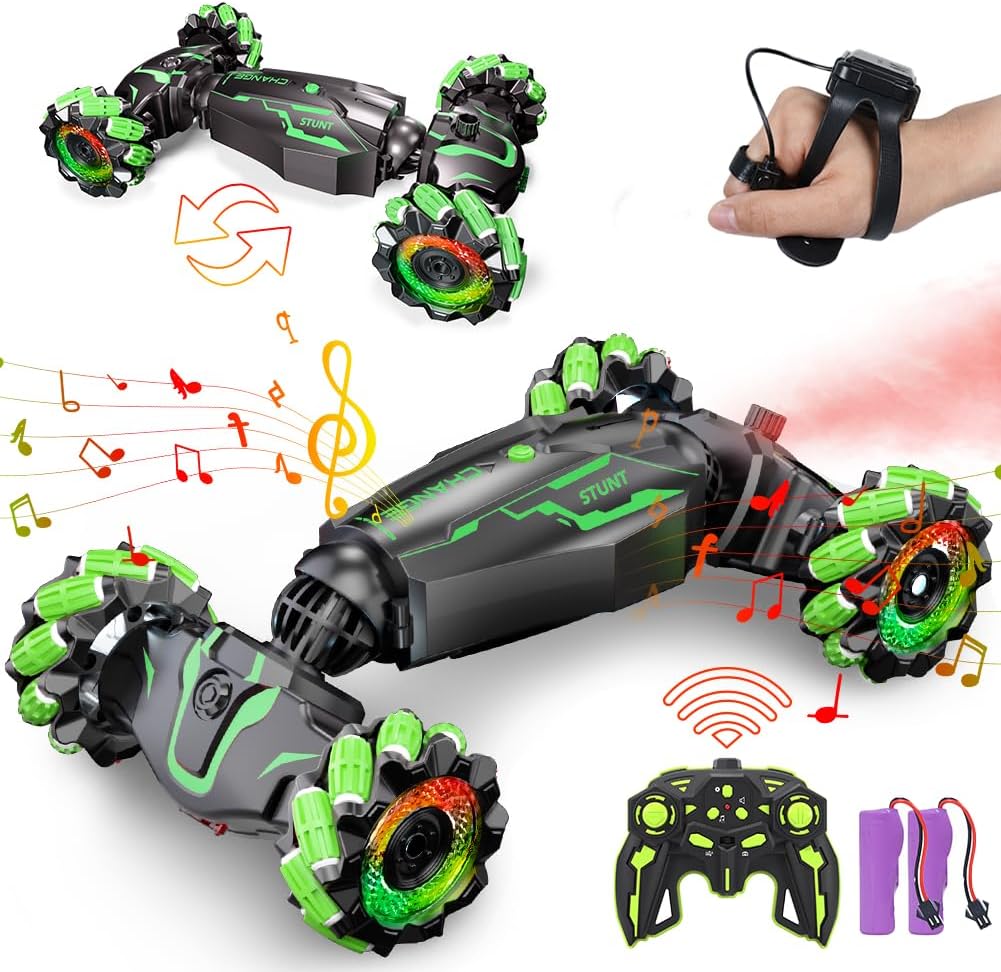 Gesture Sensing RC Stunt Car, Toys Birthday Gifts for Boys Girls