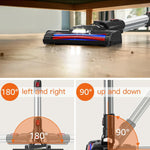 Cordless Vacuum Cleaner, 25kPa Powerful Vacuum Cleaners