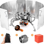 6800W Windproof Camp Stove Camping Gas Stove