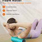 Vibrating Foam Roller, Electric Back Muscle Masage Roller