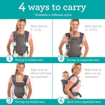 Advanced 4-in-1 Carrier - Ergonomic, convertible