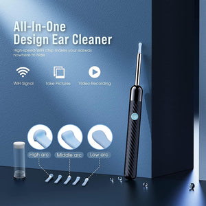 Ear Wax Removal - Earwax Remover Tool with 8 Pcs Ear Set