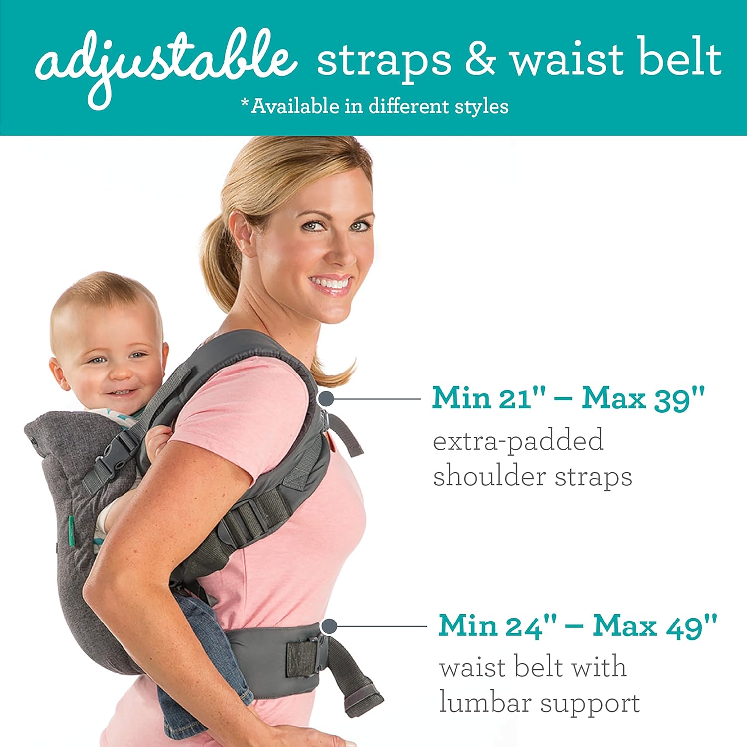 Advanced 4-in-1 Carrier - Ergonomic, convertible