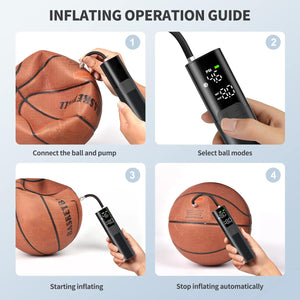 Electric Ball Pump with Inflation & Deflation