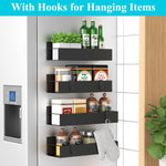 4 Pack Magnetic Spice Storage Rack Organizer