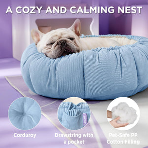 Cat Beds for Indoor Cats - Washable Cute Cat Beds with Versatile