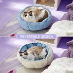 Cat Beds for Indoor Cats - Washable Cute Cat Beds with Versatile