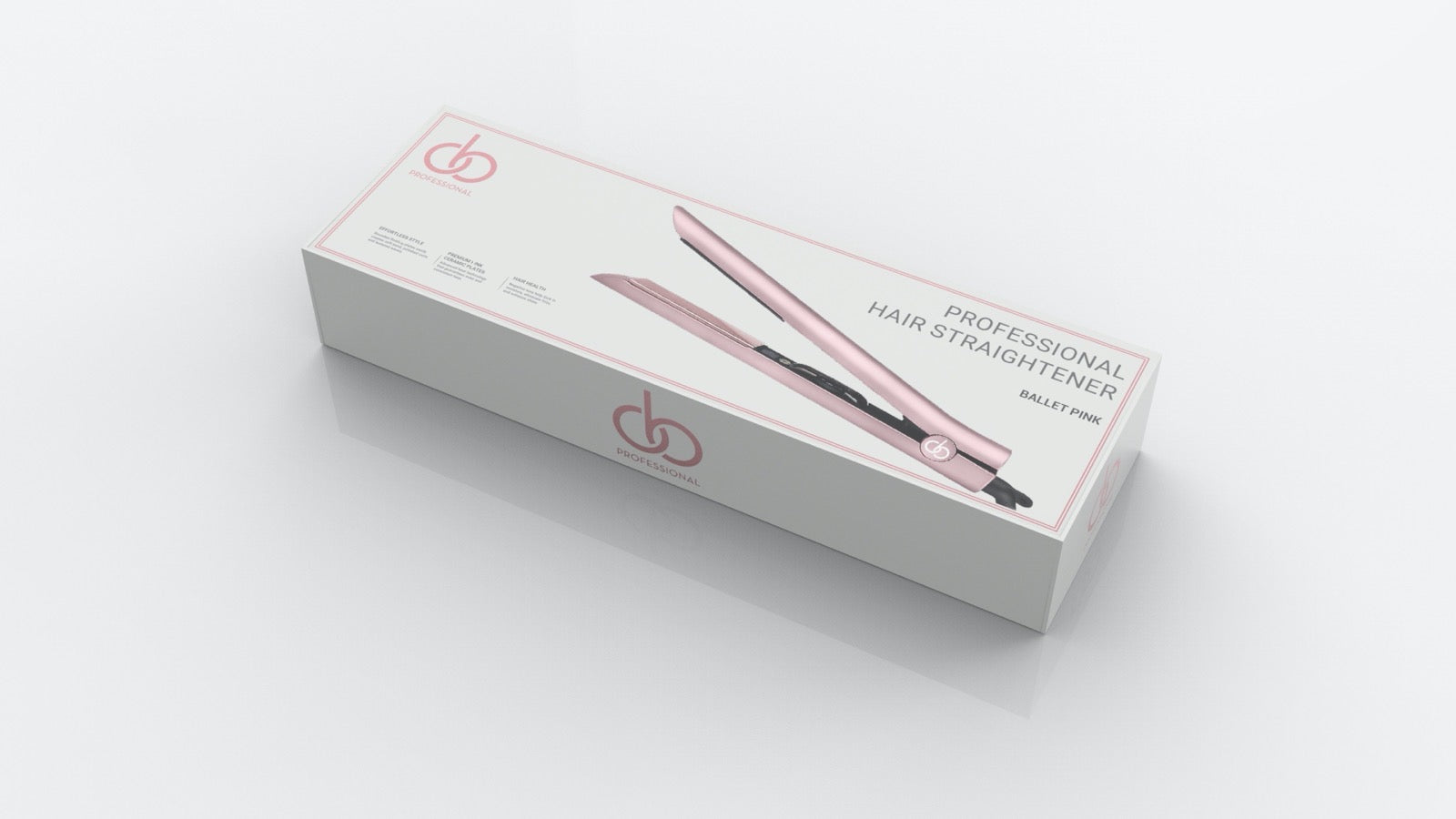 Professional Hair Straightener Rose Gold Ceramic Collection